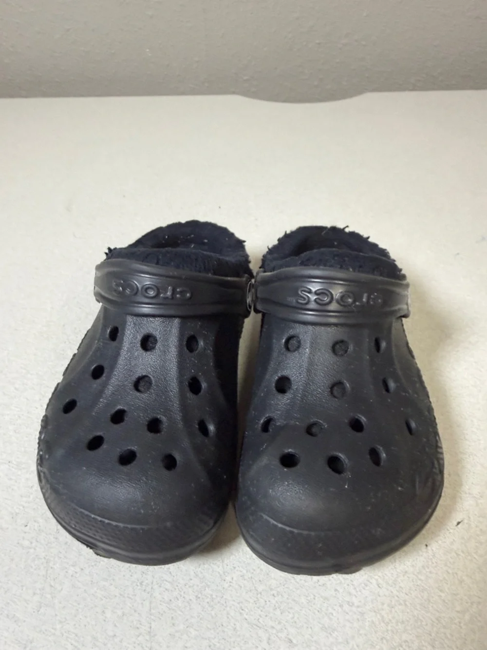 CROCS Kids Classic Lined Clog - Black